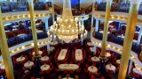The multi-decked main dining rooms