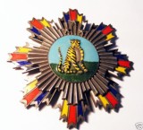 Order of the Striped Tiger - Designed by Munthe