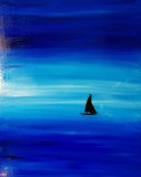 Sailing Into The Blue Sea FOR SALE 45