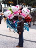 Balloon seller