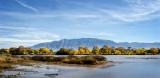 The Sandias, Rio Grande and Autumn Color