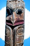 Haida Totem, Port Hardy, Vancouver Island, 1975