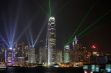 HKs Laser Light Show from Kowloon-side
