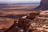 Switchbacks Of Moki Dugway Near Natural Bridges, NP