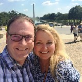 at the Lincoln Memorial