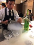 turning our drink into a sorbet