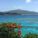 view from Necker Island