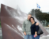 Beth and Rick at a Quebec City Fountain.jpg