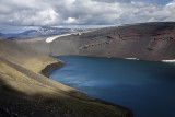 Le lac de cratre Ljotipollur