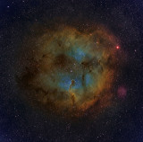 IC1396 - Elephants Trunk Nebula in HST palette