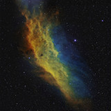 NGC1499 - California Nebula in HST palette