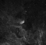 Sh2-101 Tulip Nebula in Ha