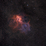 Sh2-132 Lion Nebula
