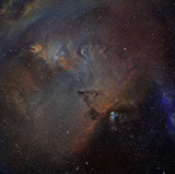 NGC2264 in HST palette