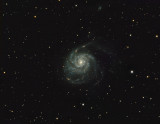 M101 - Pinwheel Galaxy in LHaRGB