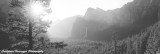 Valley View Panoramic- B/W