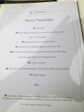Le Menu