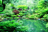 Strolling Pond Garden (chisen kaiyu shiki teien), Japanese Garden, Portland, Oregon 