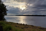 Sunset, View of Reed Island State Park, Columbia River Gorge National Scenic Area, Oregon