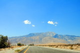 Leaving Joshua Tree National Park, California