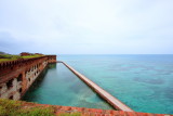 Tower Bastion and moat, Dry Tortugas National Park, Florida