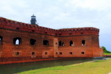 Tower Bastion and moat, Dry Tortugas National Park, Florida