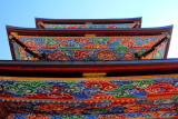 Pagoda roofs, Narita-san Shinshō-ji Temple, Narita, Japan