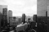 View from the Hilton, Shinjuku, Tokyo, Japan