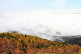 View from Mt. Fuji, above the clouds, Fujinomiya 5th Station, Fuji-Hakone-Izu National Park, Japan