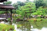 Fishing deck, Kinkaku-ji, Temple of the Golden Pavilion, Kyoto, Japan