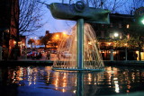 City Hall Landing fountain