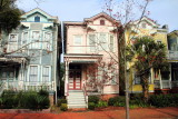 Victorian District, Painted ladies row homes