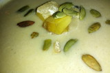 Pistachio soup