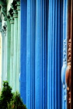 Colorful columns, Charleston Historic District