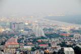 Chao Phrayo River, View of Bangkok skyline, Banyan Tree Hotel