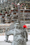 Chinese warrior, Wat Arun