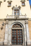 Door, Basílica de Nostra Senyora de la Mercè, Barcelona, Spain