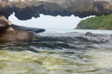 Rock formation, Playa Flamenco, Culebra, Puerto Rico