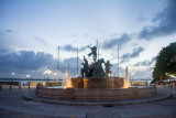 Raices Fountain, Luis Sanguino, Paseo de la Princesa, Viejo San Juan