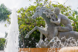Raices Fountain, Luis Sanguino, Paseo de la Princesa, Viejo San Juan