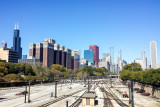 View from Museum Campus Metra, Chicago, IL