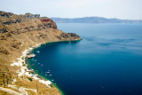The Thira bay - Skala Thiras, Santorini, Greece