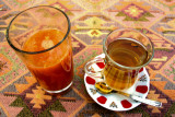 Apple tea and Orange Juice, Istanbul, Turkey