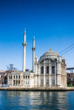 Bosphorus, OrtakÃ¶y Mosque, Istanbul, Turkey