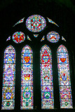 Stained glass, St. Mungos Cathedral, Glasgow, Scotland