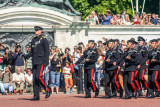Changing of the guards, Buckingham palace, London, England
