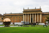 'Sfera Con Sfera' (Sphere Within Sphere) by Italian artist Arnaldo Pomodoro, Vatican City