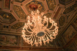 Chandelier within the Capitolini Museum at Campidoglio, Rome, Italy