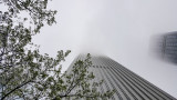 Chicago in the clouds, Aon Center