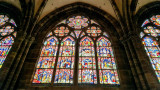 Stained Glass window, La cathedrale Notre-Dame de Strasbourg, France